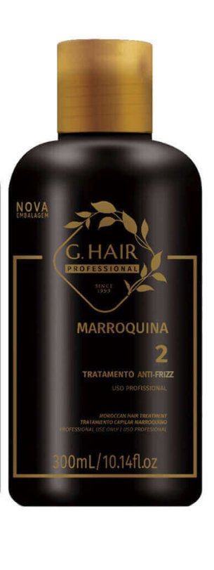 G.HAIR Original Formula Smoothing 2024 Keratin Treatment Kit (3 Steps) 33.8oz / 1L