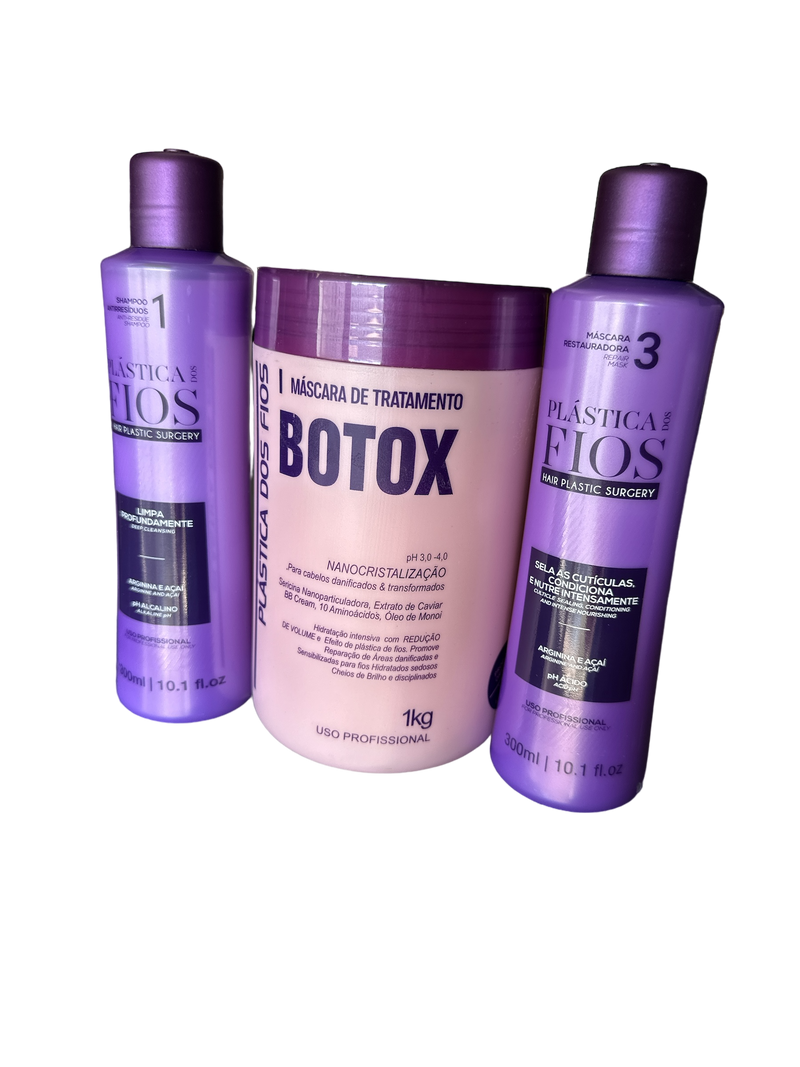 Kit Botox hydratant de Plastica dos Fios