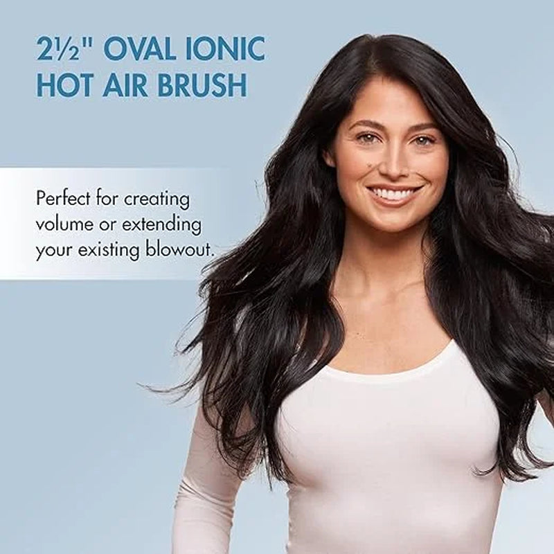 Nano Titanium Oval Ionic Hot Air Brush