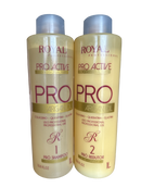 Royal Pro Active Argan Oil Keratin Complex Hair Straightener Kit 34floz  1000ml - Keratinbeauty