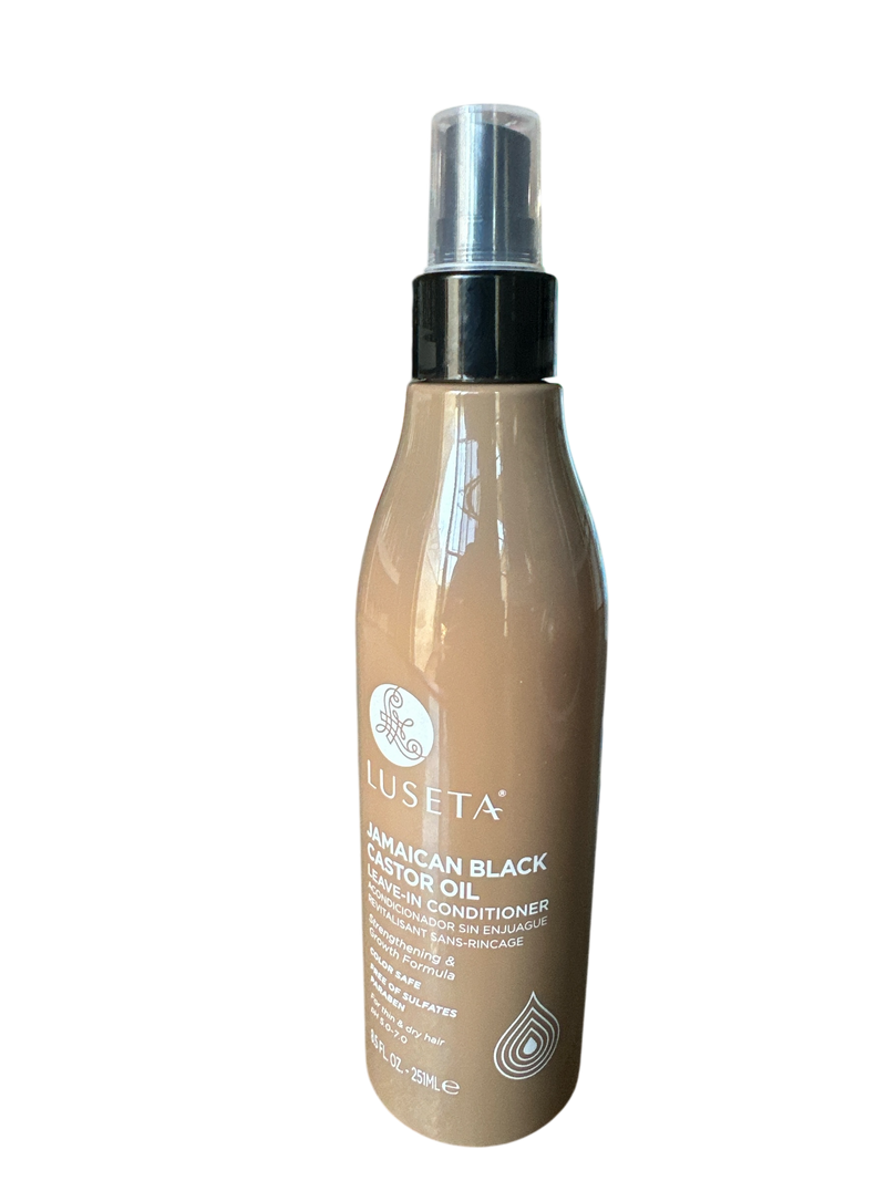 Luseta Jamaican Black Castor Oi Leave In Conditioner Strenghthening & Grow Hair Formula 8.5fl.oz 252ml