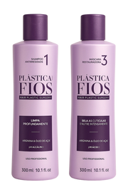 CADIVEU PLASTICA DOS FIOS INTENSE HAIR NURSING KIT 300ml - Keratinbeauty