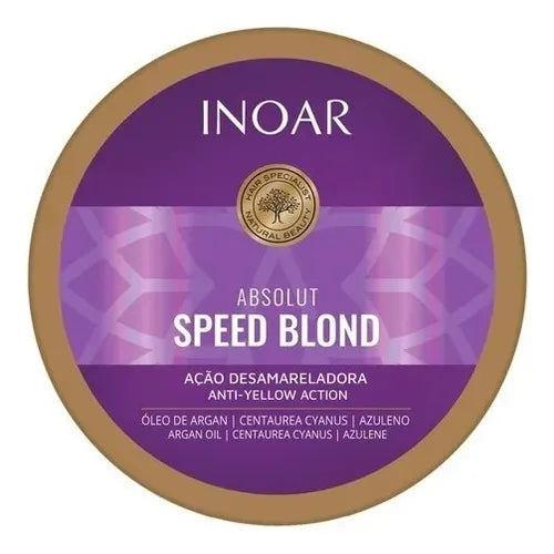 Inoar Speed Blond 250g Matifying Hair Mask for Blonde Shades