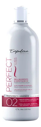 Empodera Perfect Liss Organic Formaldehyde-Free Hair Straightening Treatment 1 Liter