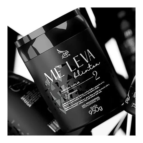 BTX Me Leva Black Blintox Zap Cosmetics: Hair Straightening Treatment 950g