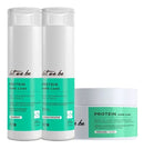 Let Me Be Protein Home Care Kit: Post-Progressive Smooth Hair Treatment (3-Pack)