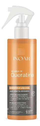 Inoar Keratin Liquid Hair Recharge 6.76 fl oz for Damaged Hair