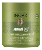 Inoar Argan Oil Hydrating Hair Mask 500g for Intense Shine and Softness