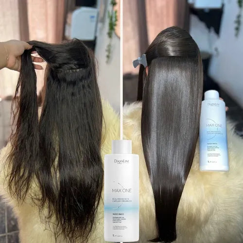 Diannline Max One Formaldehyde-Free Professional Hair Straightening Treatment 1 Liter