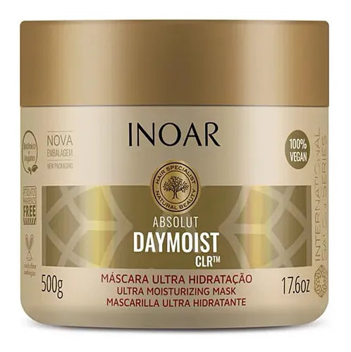 Inoar Absolut Daymoist Hydrating Hair Mask for Damaged and Dry Hair