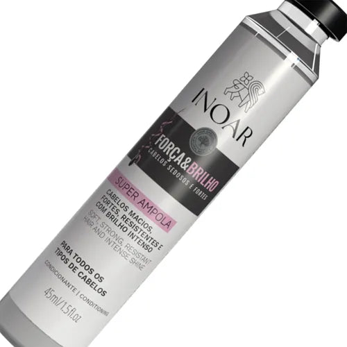 Inoar Strength & Shine 1.52 fl oz Hair Ampoule for Instant Hydration