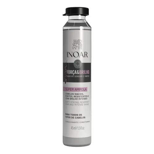 Inoar Strength & Shine 1.52 fl oz Hair Ampoule for Instant Hydration