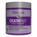 Inoar Cicatrifios Perfect Blonde Toning Hair Mask, 17.6 Ounce, for Luminous Blonde Hair