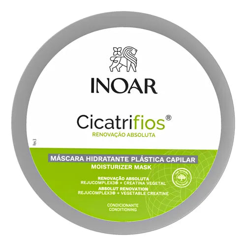 Inoar Cicatrifios Absolute Renewal Hair Mask for Soft, Strong, Frizz-Free Hair