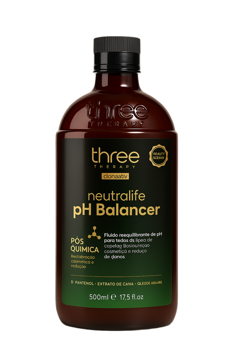 Hair PH Balancer  Three Theraphy Neutralife Pantovin Pos Chemical Mask  17.5 fl.oz 500ml - Keratinbeauty