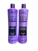 Cadiveu Plastica Dos Fios Hair Restoration Kit Nourish & Smooth For Damaged Hair 34fl 0z 1000ml - Keratinbeauty