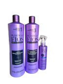 Cadiveu Plastica Dos Fios Shampoo, Conditioner And Magic Fluid Hair Set 1000ml - Keratinbeauty