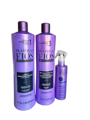Cadiveu Plastica Dos Fios Shampoo, Conditioner And Magic Fluid Hair Set 1000ml - Keratinbeauty