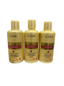 G HAIR GERMAN HAIR SMOOTHING KIT 3 x 250ml/8.5fl.oz. - Keratinbeauty