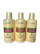 G HAIR GERMAN HAIR SMOOTHING KIT 3 x 250ml/8.5fl.oz. - Keratinbeauty