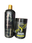 Keratin Treatment Kit G Hair Moroccan Detox Shampoo And Fio Perfeitto Hair Btox Mask 33.8fl.oz 1000ml - Keratinbeauty
