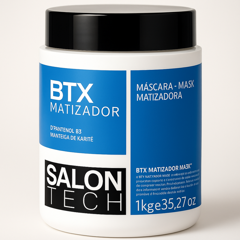 BTX Therapy Matizador Hair Treatment. Ultimate Toning & Smoothing Keratin Formula for Blonde & Highlighted Hair - Keratinbeauty