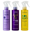 Cadiveu  Magic Hair Smoothing Fluid Spray Trio Plastica dos Fios, Acai Berry, Sol do Rio Bundle - Keratinbeauty
