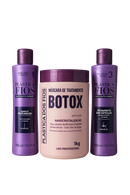 Plastica dos Fios Deep Cleansing Shampoo Hair Btox And Hydrating Mask Kit - Keratinbeauty
