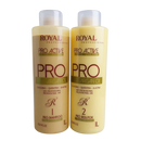 Royal Pro Active Argan Oil Keratin Complex Hair Straightener Kit 34floz  1000ml - Keratinbeauty