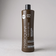 Plastica dos Fios Marroquina Nanoplasty Hair Straightening Treatment Frizz-Free Shine 34fl oz 1000ml - Keratinbeauty