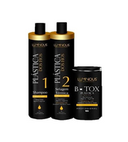 Luminous Plastica Dos Fios Keratin Treatment Kit And Btox For Hair Smoothing System - Keratinbeauty