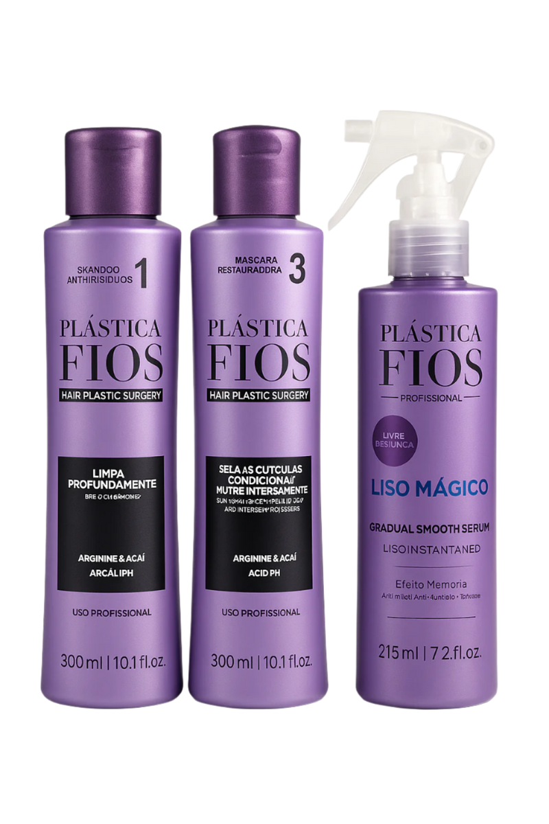 Plastica dos fios Hair kit