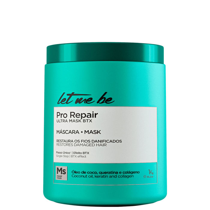 LET ME BE PRO REPAIR HAIR BTOX ULTRA MASK WITH KERATIN AND COLLAGEN 1 KG - Keratinbeauty