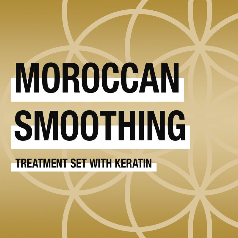 – Moroccan Smoothing Set for Curly Hair: Deep Cleansing Shampoo & Treatment for Men and Women, Vegan and Cruelty-Free (33.8 Oz. Each)