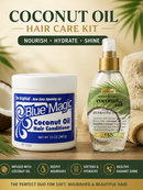 🥥 Coconut Hydration Kit – OGX Oil Mist + Blue Magic Conditioner
