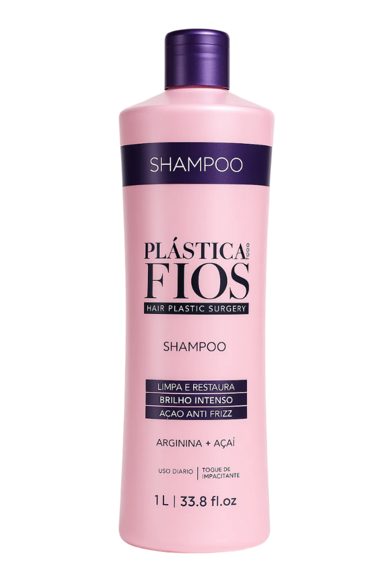 plastica dos fios shampoo 