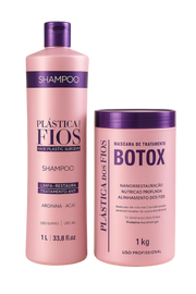 plastica dos fios shampoo botox kit