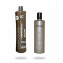 Professional Hair Care Treatment Kit with Dark Brown Bottle
