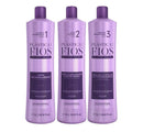 CADIVEU PLASTICA DOS FIOS TRATAMIENTO ALISSADO DE QUERATINA 3 X 1000ml (34oz) - Keratinbeauty