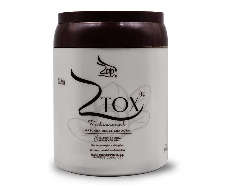 Botox para el pelo Zap Ztox Macadamia y Chia 950g Botox para el pelo Zap Ztox Macadamia y Chia 950g
