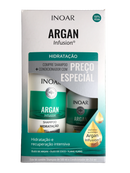 Inoar Argan Infusion Hydration Vegan Shampoo and Conditioner Kit - Keratinbeauty