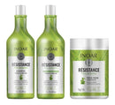 Kit Inoar Resistance Bamboo Fiber 3 x 1000ml - Keratinbeauty